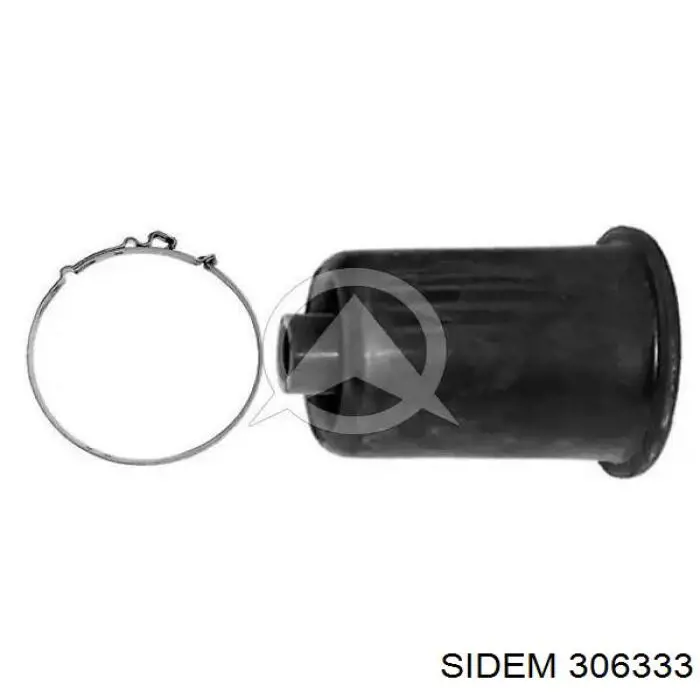 Bota de proteção direita do mecanismo de direção (de cremalheira) Sidem 306333 preço, a partir de 6,94 USD
