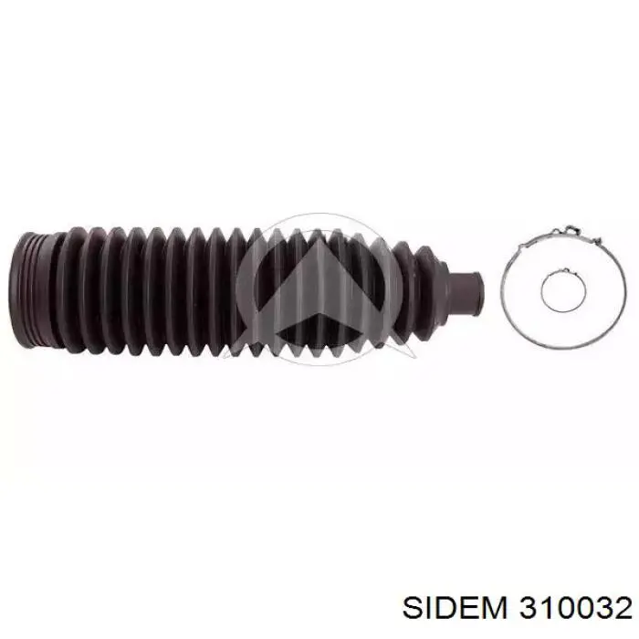 Compre 310032 Sidem Bota de proteção do mecanismo de direção (de cremalheira)