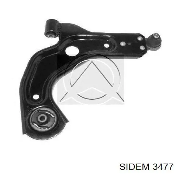 Compre 3477 Sidem Braço oscilante inferior direito de suspensão dianteira