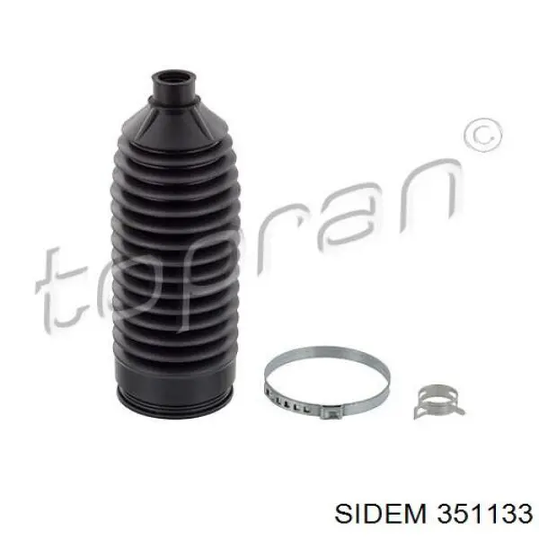 Compre 351133 Sidem Bota de proteção do mecanismo de direção (de cremalheira)