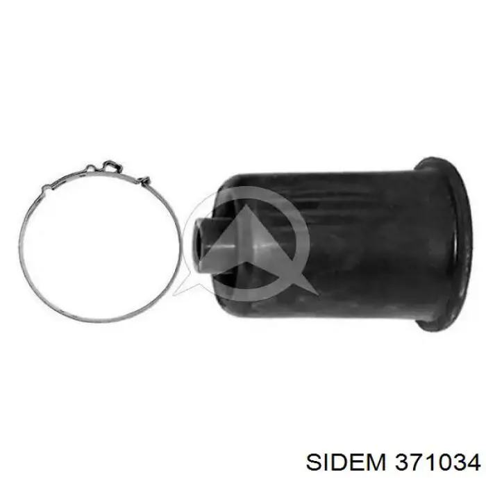 Compre 371034 Sidem Bota de proteção do mecanismo de direção (de cremalheira)