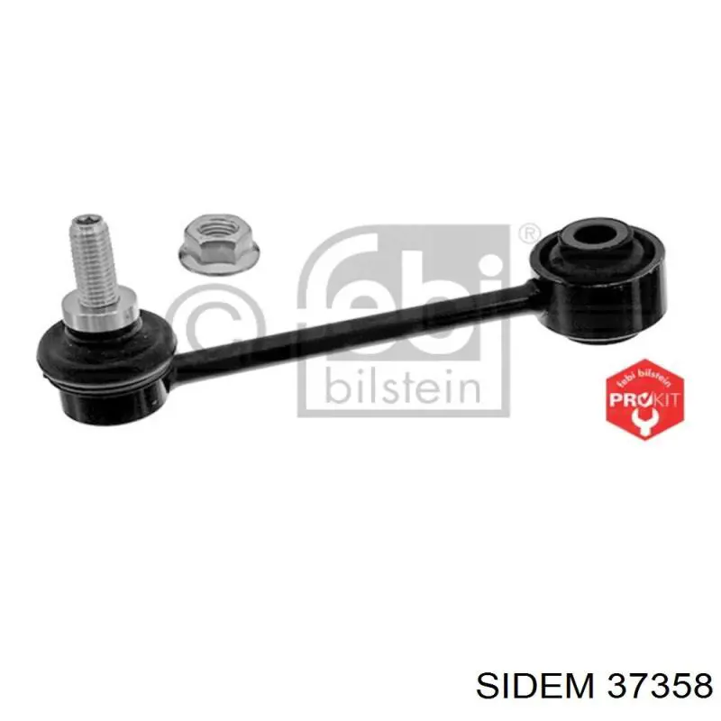 Compre 37358 Sidem Braço oscilante inferior esquerdo de suspensão dianteira