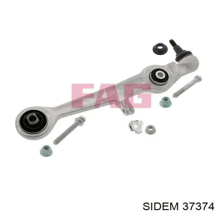 Compre 37374 Sidem Braço oscilante inferior esquerdo/direito de suspensão dianteira