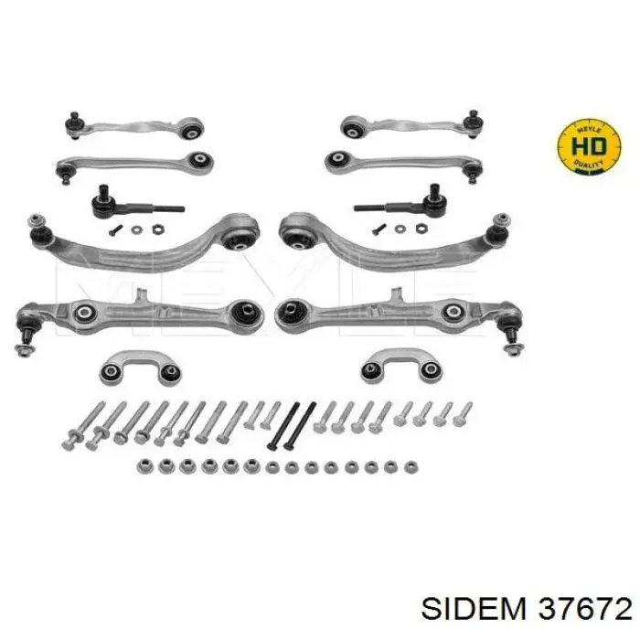Compre 37672 Sidem Braço oscilante superior esquerdo de suspensão dianteira