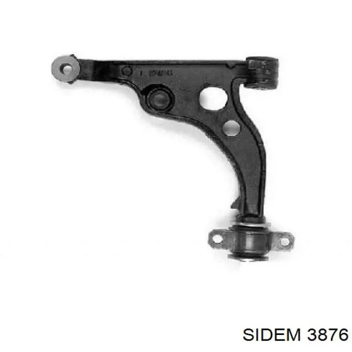 Compre 3876 Sidem Braço oscilante inferior esquerdo de suspensão dianteira