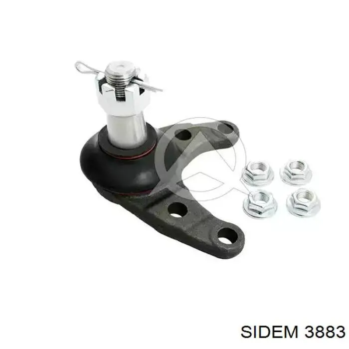 3883 Sidem Suporte de esfera inferior