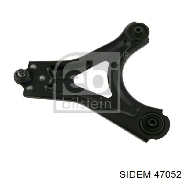 Braço oscilante inferior esquerdo de suspensão dianteira Honda 51360T1GE01