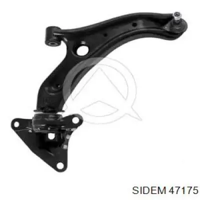 Braço oscilante inferior direito de suspensão dianteira Sidem 47175 preço, a partir de 132,80 USD