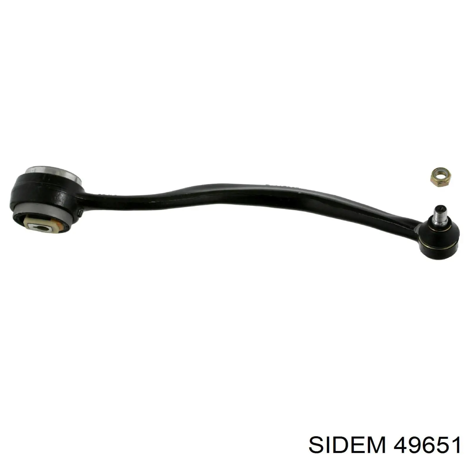 Compre 49651 Sidem Braço oscilante inferior direito de suspensão dianteira