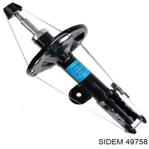 Compre 43178 Lemforder Braço oscilante superior esquerdo de suspensão dianteira