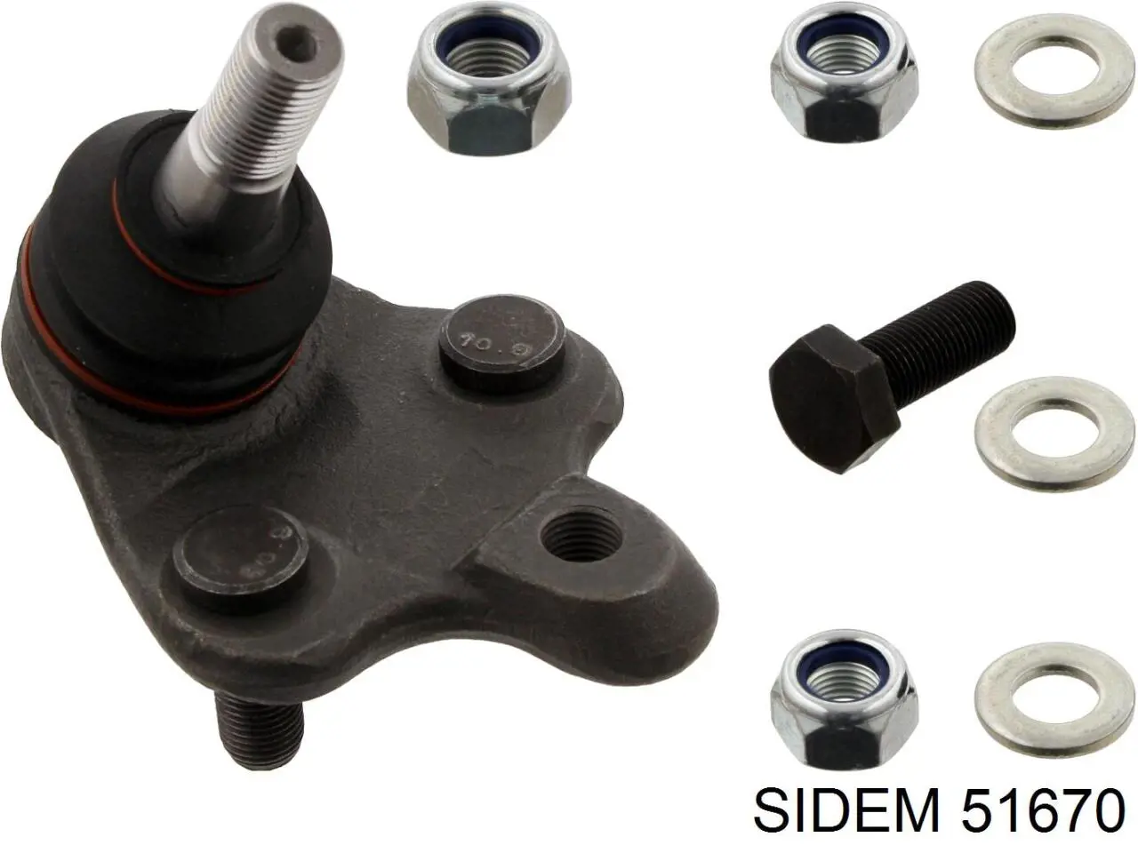Braço oscilante inferior esquerdo de suspensão traseira Sidem 51670 preço, a partir de 83,57 USD