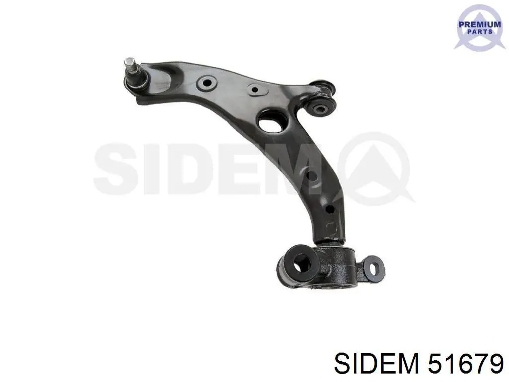 Compre B60P34300G Mazda Braço oscilante inferior direito de suspensão dianteira