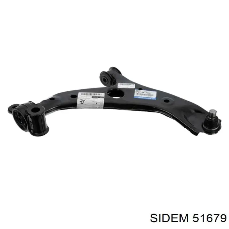 Compre 51679 Sidem Braço oscilante inferior direito de suspensão dianteira