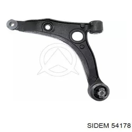 Braço oscilante inferior esquerdo de suspensão dianteira Sidem 54178 preço, a partir de 97,51 USD