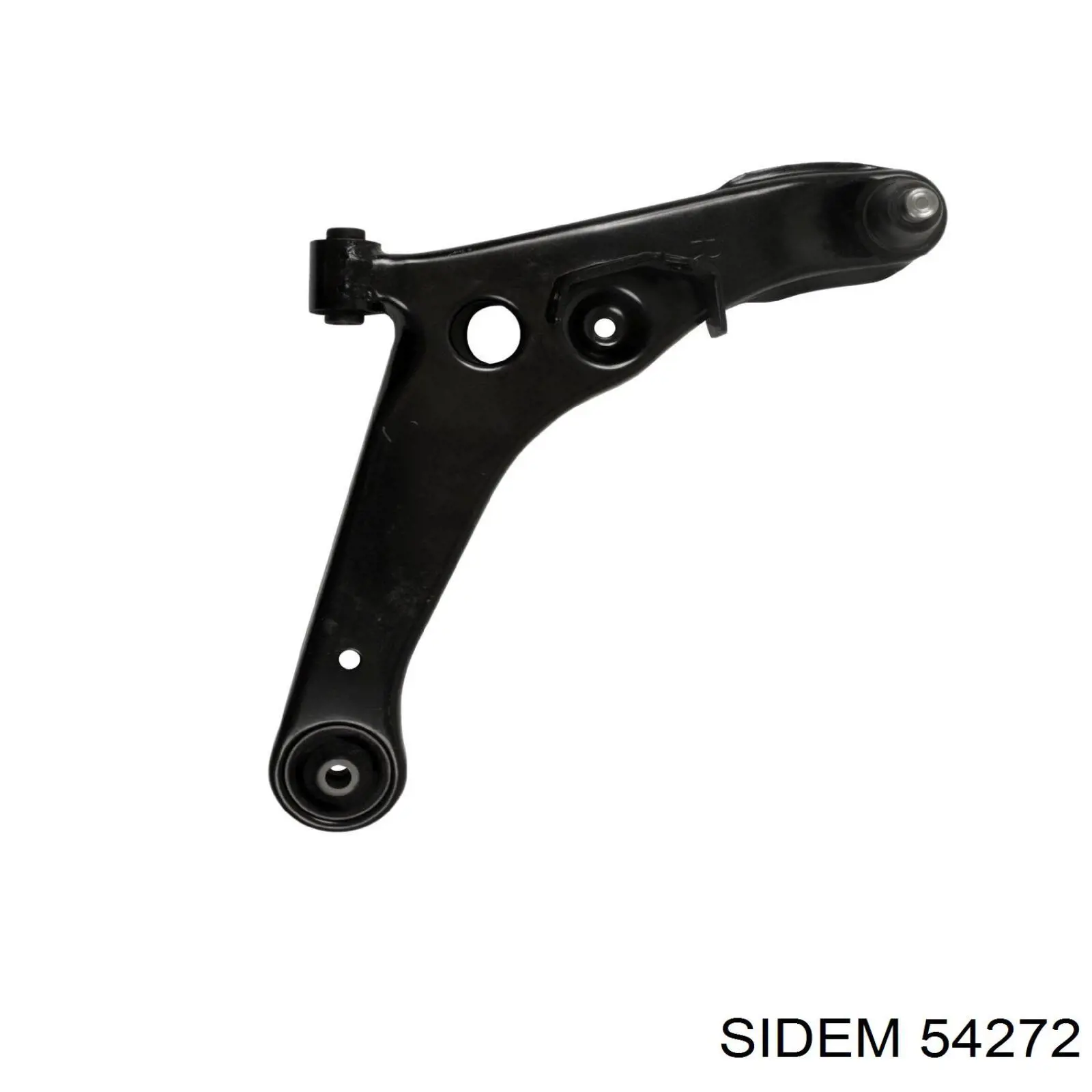Braço oscilante inferior esquerdo de suspensão dianteira 1612735680 Peugeot/Citroen