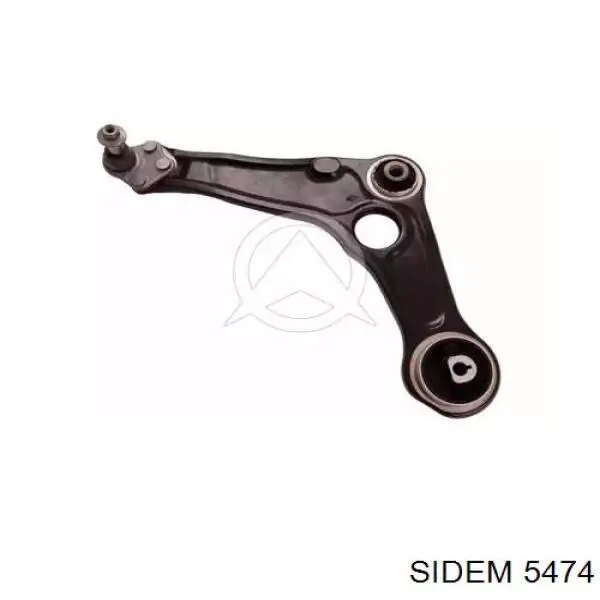 Compre 545056711R Renault (RVI) Braço oscilante inferior esquerdo de suspensão traseira