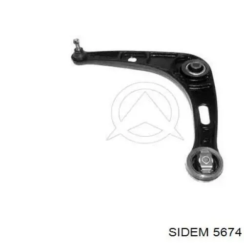 Braço oscilante inferior esquerdo de suspensão dianteira Sidem 5674 preço, a partir de 76,75 USD