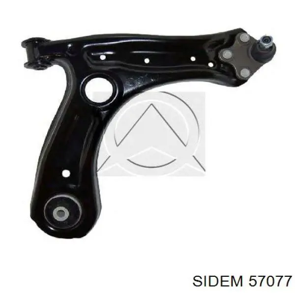 Compre 57077 Sidem Braço oscilante inferior direito de suspensão dianteira