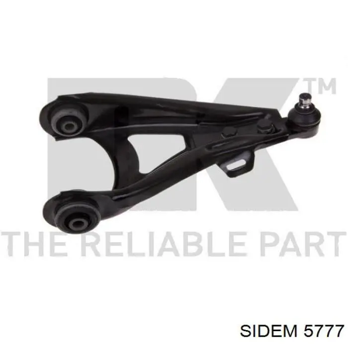 Compre 5777 Sidem Braço oscilante inferior direito de suspensão dianteira
