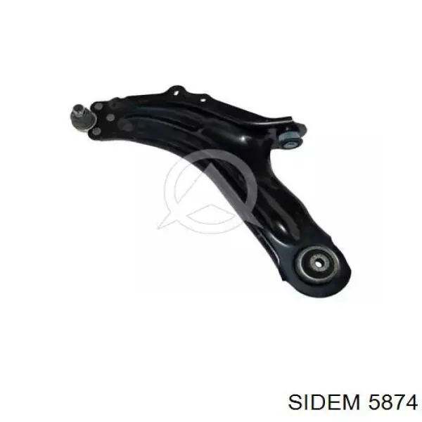 Compre 5874 Sidem Braço oscilante inferior esquerdo de suspensão dianteira