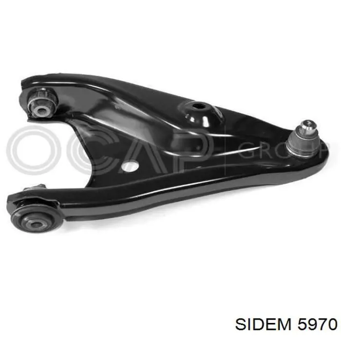 Compre 5970 Sidem Braço oscilante inferior esquerdo de suspensão dianteira