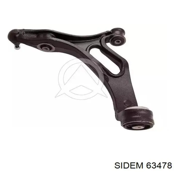 Braço oscilante inferior esquerdo de suspensão dianteira Sidem 63478 preço, a partir de 171,23 USD