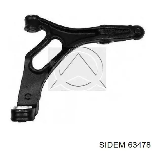 Compre 63478 Sidem Braço oscilante inferior esquerdo de suspensão dianteira