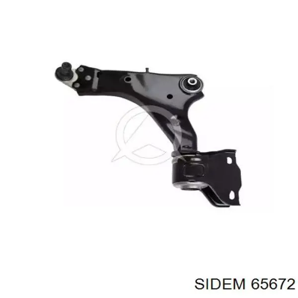LR101812 Land Rover Braço oscilante inferior esquerdo de suspensão dianteira