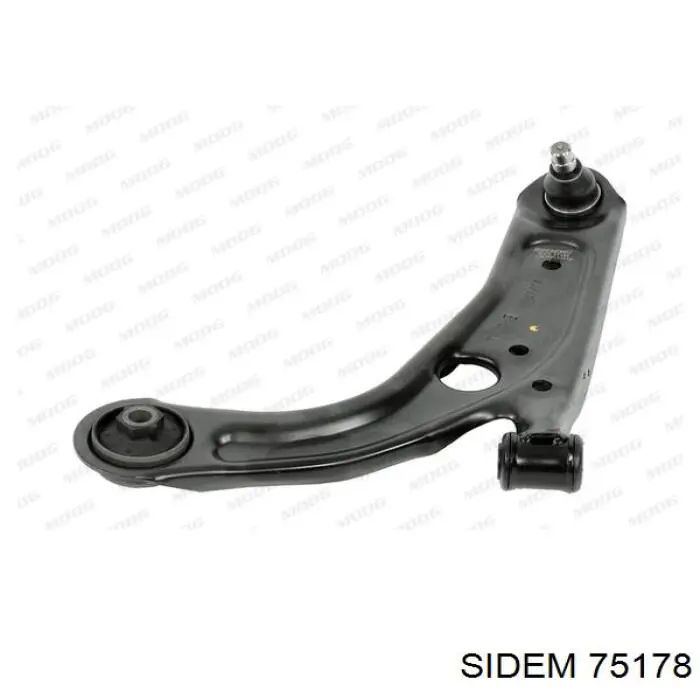 Braço oscilante inferior esquerdo de suspensão dianteira Sidem 75178 preço, a partir de 70,05 USD