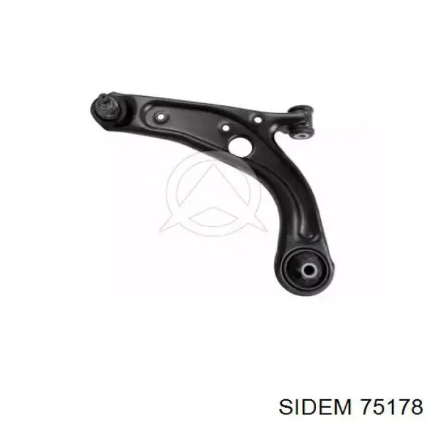 Compre 75178 Sidem Braço oscilante inferior esquerdo de suspensão dianteira