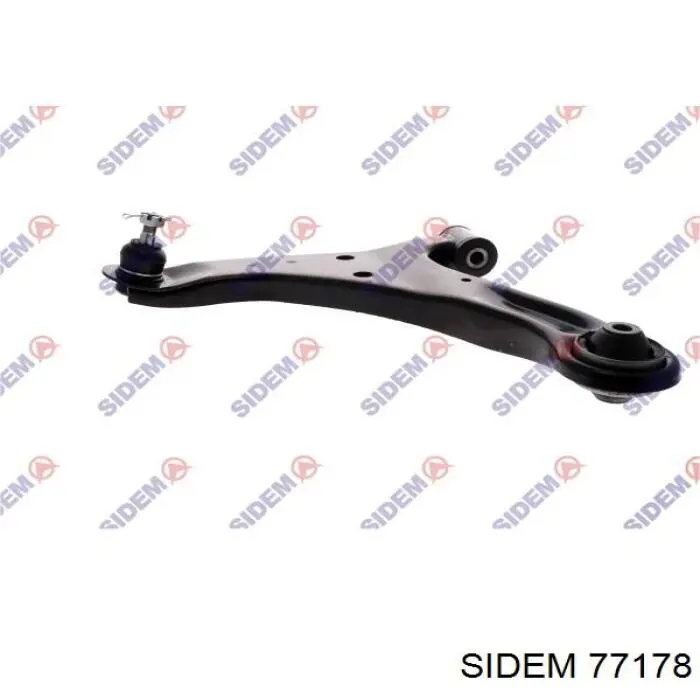 Compre 77178 Sidem Braço oscilante inferior esquerdo de suspensão dianteira