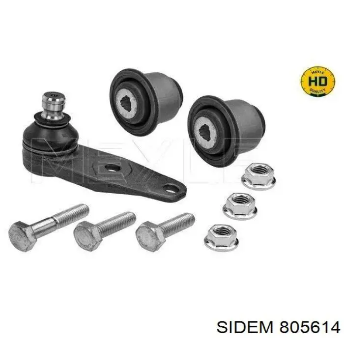 Compre 805614 Sidem Bloco silencioso dianteiro do braço oscilante inferior