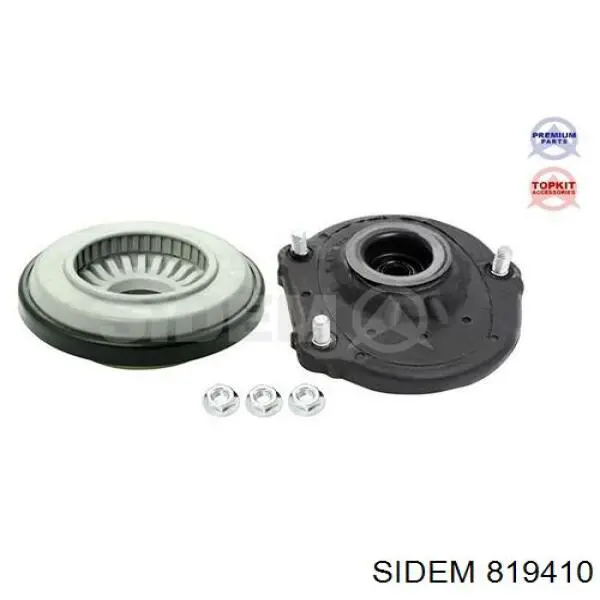 Suporte de amortecedor dianteiro esquerdo 52023354 Fiat/Alfa/Lancia