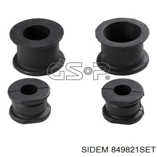 Bucha de estabilizador dianteiro, kit Sidem 849821SET preço, a partir de 20,06 USD