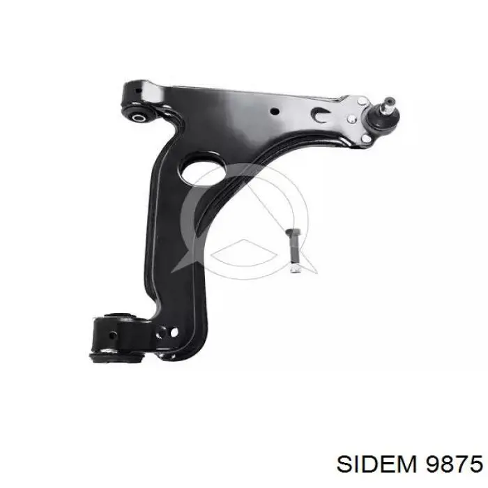 Braço oscilante inferior direito de suspensão dianteira Sidem 9875 preço, a partir de 61,42 USD