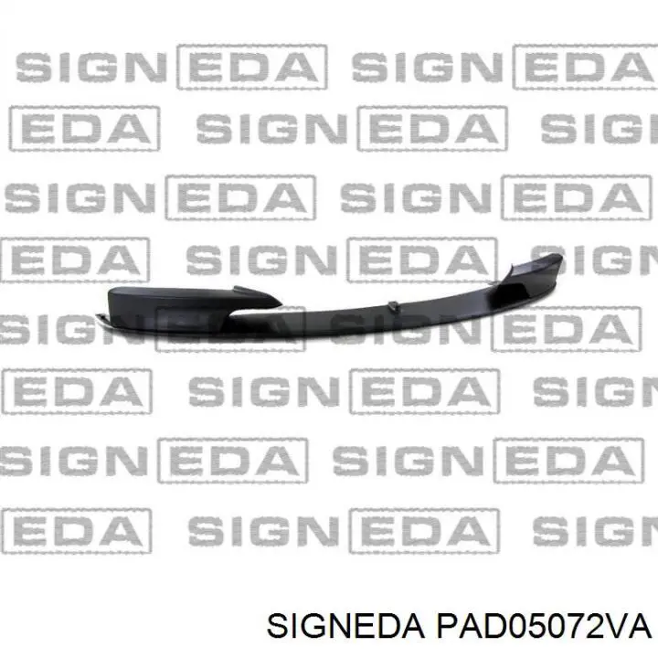 PAD05072VA Signeda Spoiler do pára-choque dianteiro