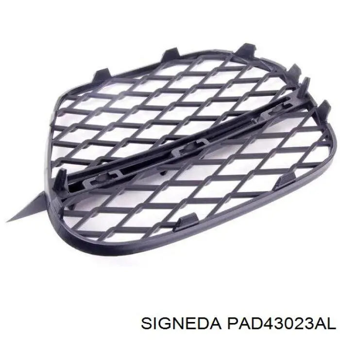 30941147 AND Consola (adaptador) de fixação da luz dianteira esquerda
