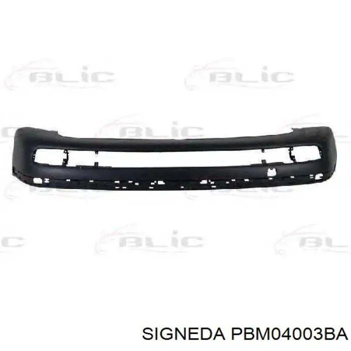 Pára-choque dianteiro PBM04003BA Signeda
