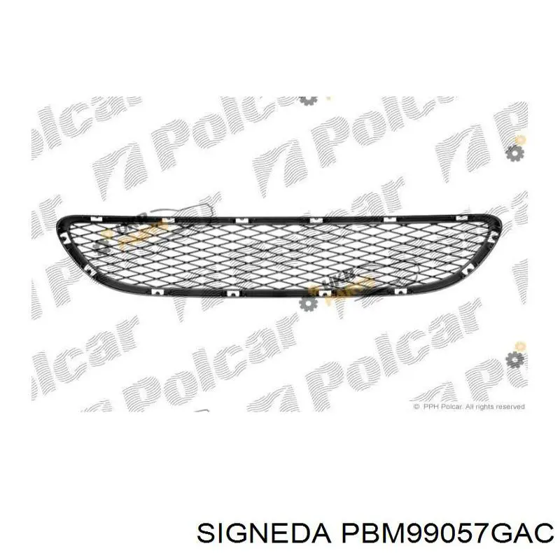 PBM99057GAC Signeda Grelha central do pára-choque dianteiro