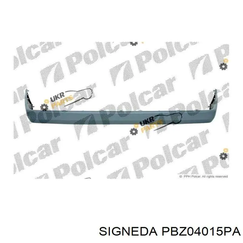 Compre 5014969 Polcar Placa sobreposta do pára-choque traseiro