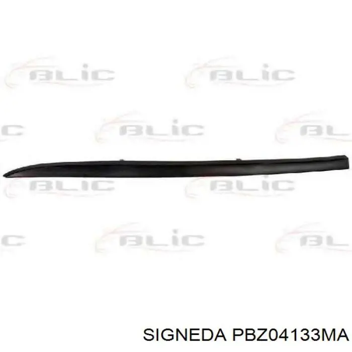 Compre A1668854125 Mercedes Placa sobreposta central do pára-choque dianteiro