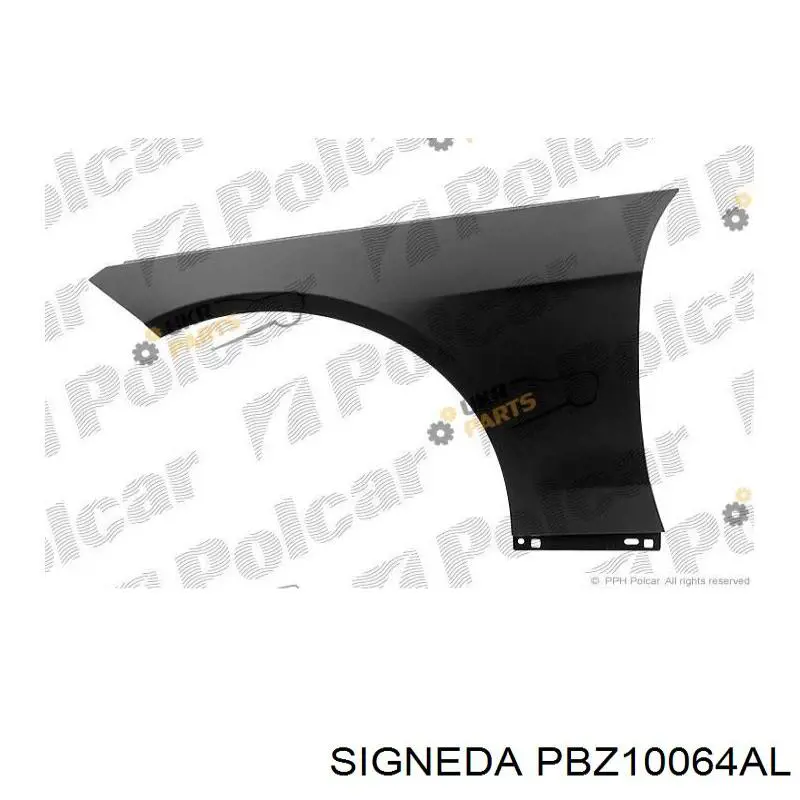 Pára-lama dianteiro esquerdo Prasco ME0433034 preço, a partir de 166,16 USD