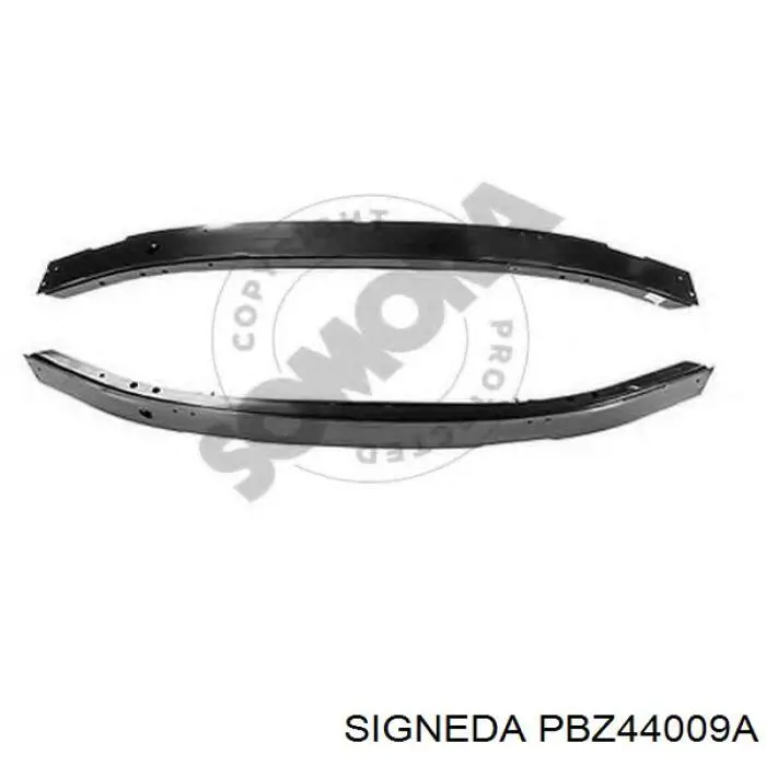 Compre A211620283464 Mercedes Reforçador do pára-choque dianteiro