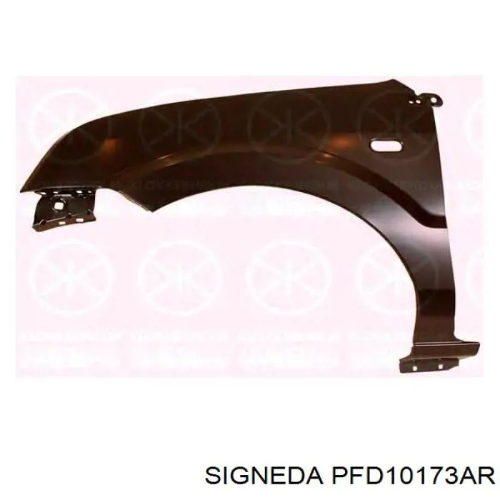 PFD10173AR Signeda Pára-lama dianteiro direito