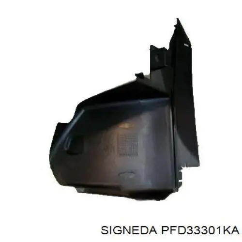 7M518310AB Ford Conduto de ar/defletor do radiador, superior