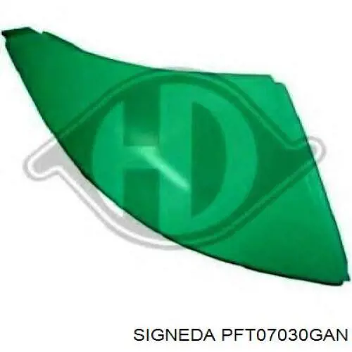 Grelha do pára-choque dianteiro KH2097995 Starline