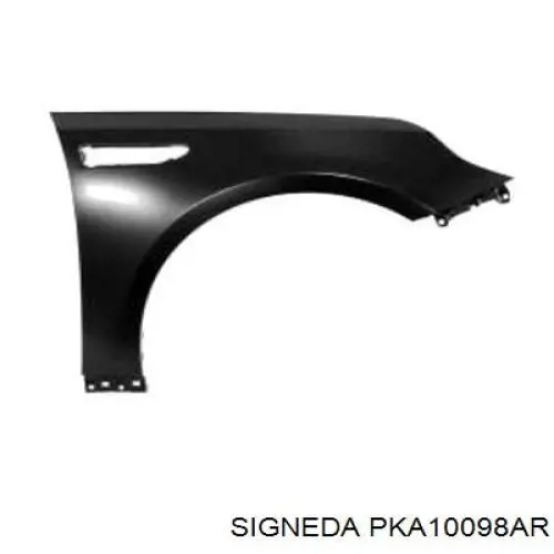 66321D4000A Hyundai/Kia Pára-lama dianteiro direito