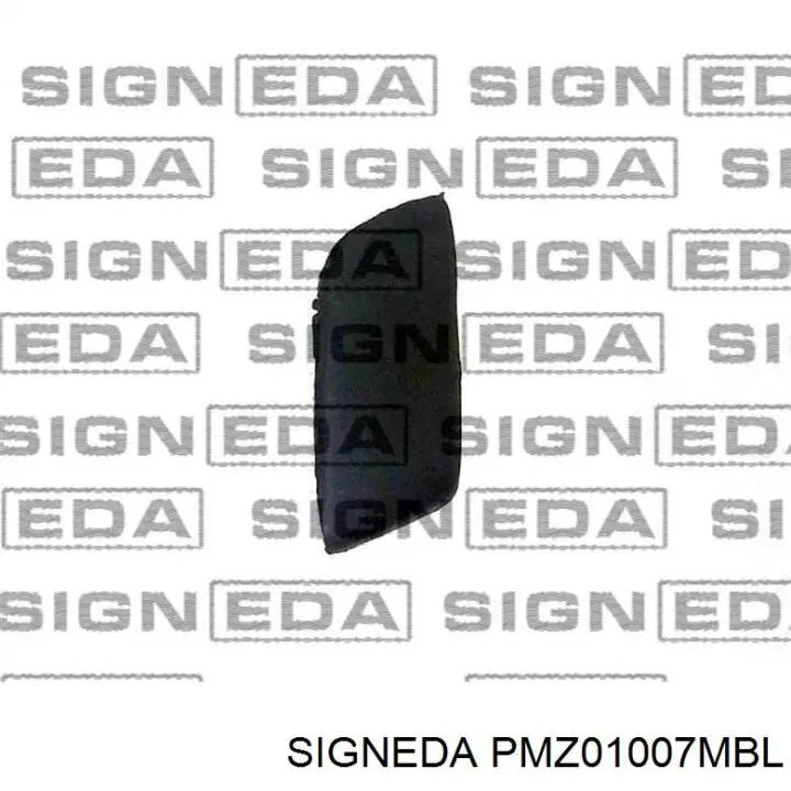 KB7W51W60E Mazda Expansor esquerdo (placa sobreposta) de arco do pára-lama traseiro