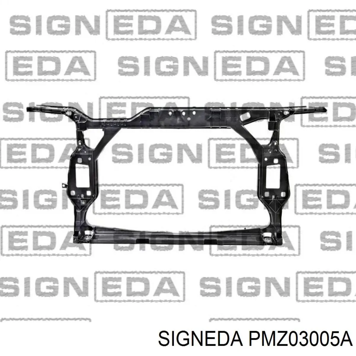 Suporte do radiador vertical (painel de montagem de fixação das luzes) PMZ03005A Signeda