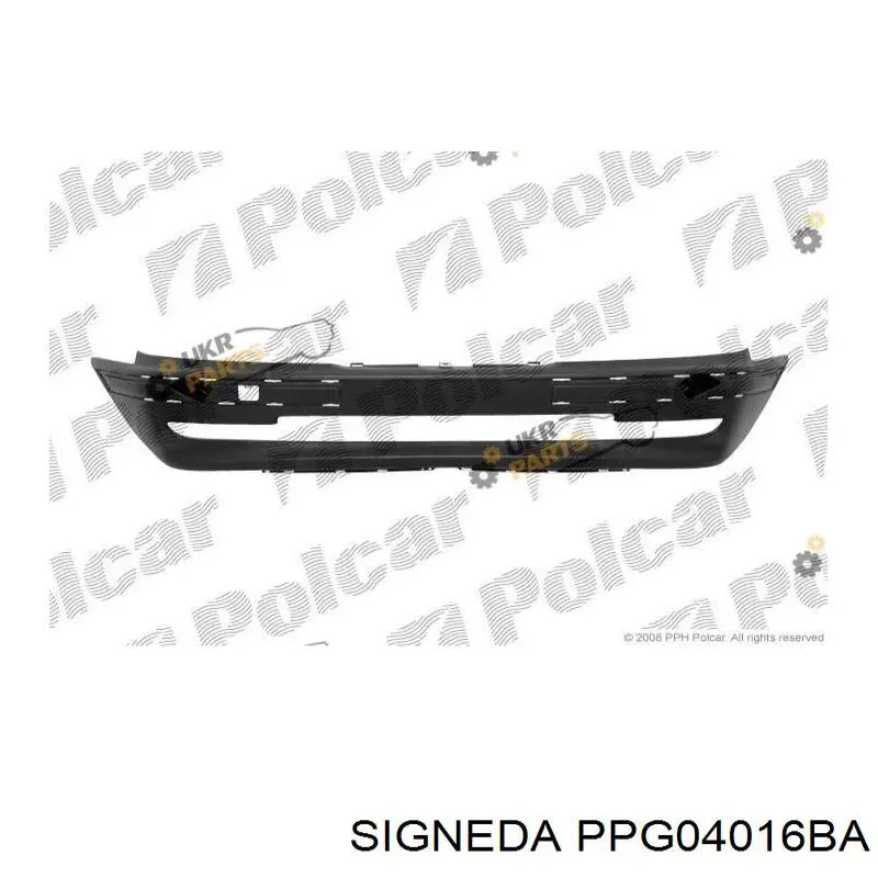 Pára-choque dianteiro PPG04016BA Signeda